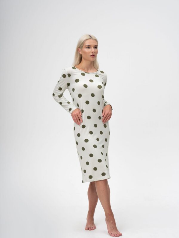 Daizy women bamboo midi nightdress -Lumiere Collection