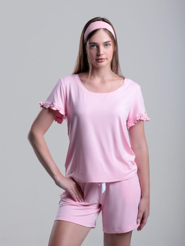 Fleur 2 Piece Bamboo Shorts Pajama Set for Women – PJ Couture Collection